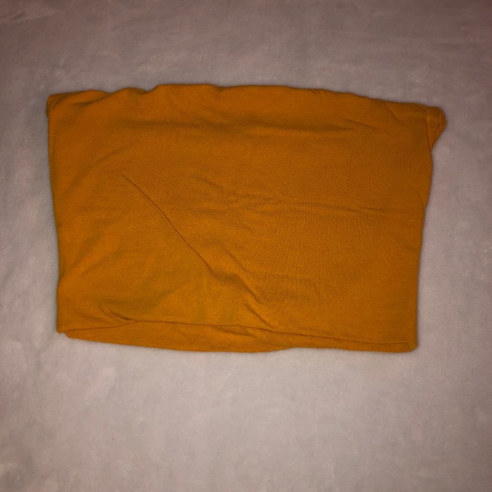 Mustard Yellow Tube Top